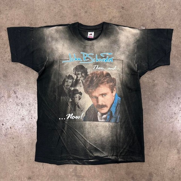 Fruit of the Loom Other - Vintage 90s John Schneider Country Singer Graphic T-shirt Size Large
